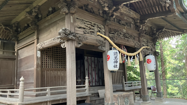 前玉神社 社殿